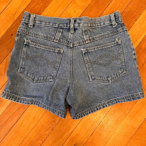 High Rise Denim Shorts - Picture 3 of 3